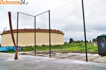Myślibórz Piłkochwyty - boisko wyposażone za bramkami w piłkochwyty Sklep Myślibórz