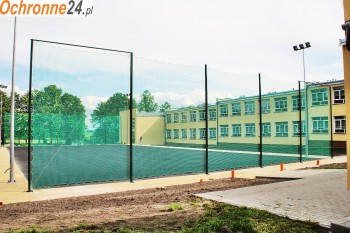 Myślibórz Ogrodzenie boiska szkolnego i piłkarskiego siatki ochraniające, 10x10 cm, 4 mm Sklep Myślibórz